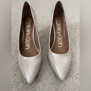 Calvin Klein Women's Beige Heels